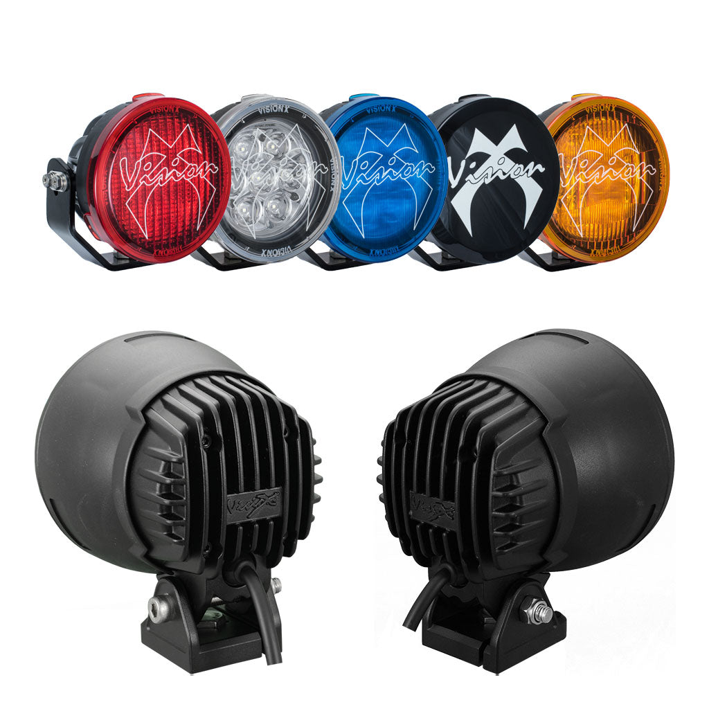 Paar Universal-LED-Strahler für Motorräder Aparts Work Cassiopea  Online-Verkauf 
