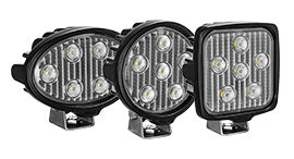 Vision X 9895635 Vortex-LED-Scheinwerfer, rund, 14,6 cm, Schwarz